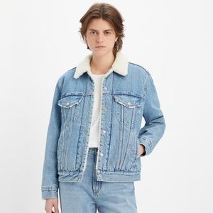 Levis Sherpa Lined Denim Jacket